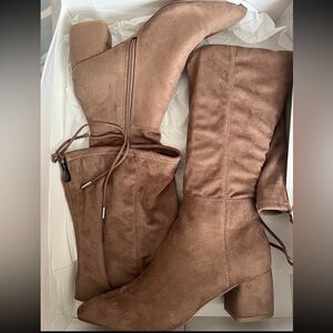 Steve Madden Over the Knee Boots - Women’s Size 6.5 - Taupe